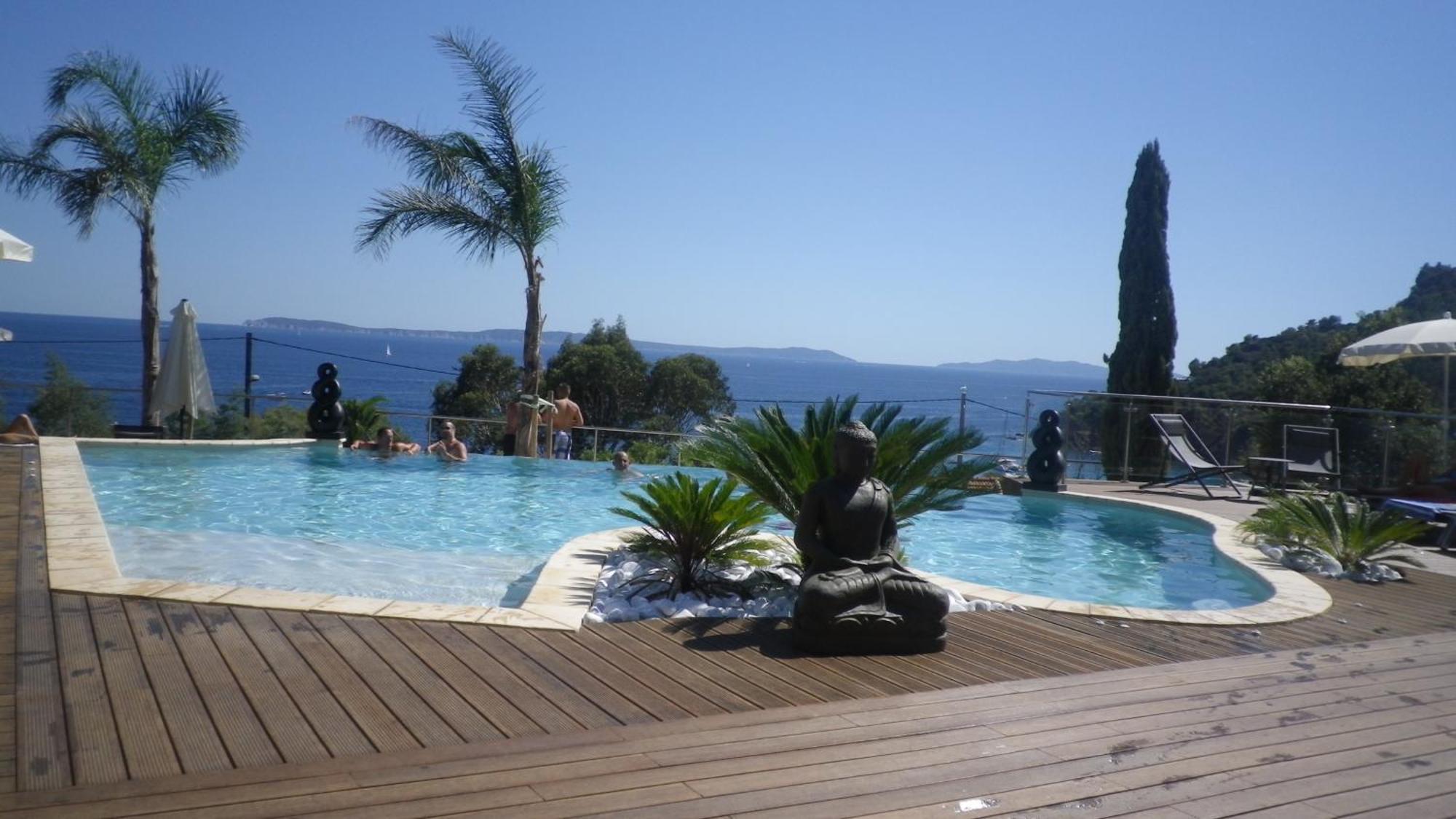 Aparthotel Les Lauriers Roses Le Le Rayol-Canadel-sur-Mer Exteriér fotografie