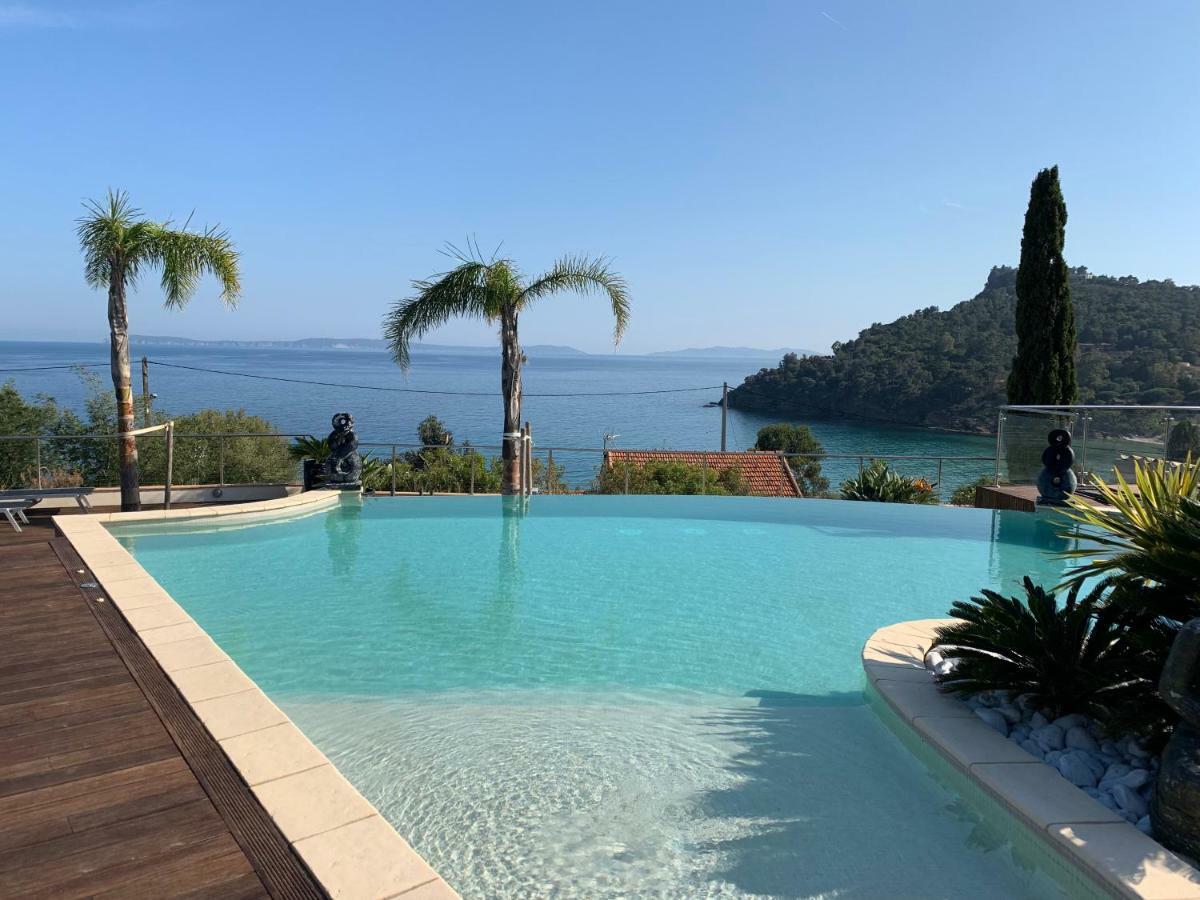 Aparthotel Les Lauriers Roses Le Le Rayol-Canadel-sur-Mer Exteriér fotografie